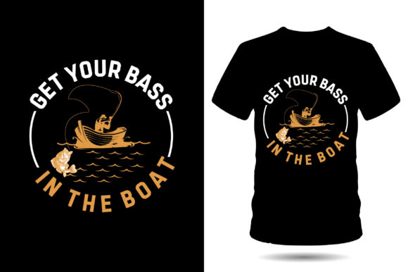 Get Your Bass Fishing Tshirt Design - A Graphic Asset for Bloggers and Publishers