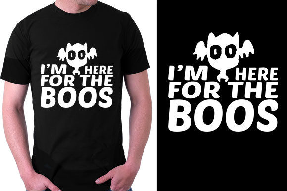 Halloween Quote Design Eat I’m Here Graphics for T-Shirt Designs