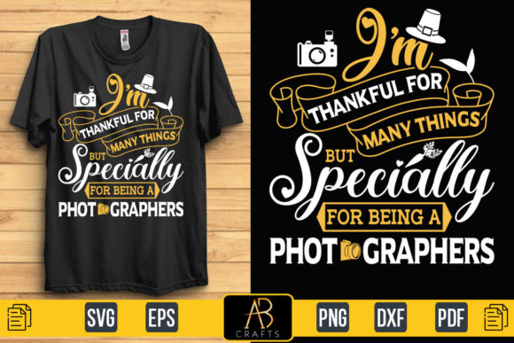 I m Thankful for Many Things Quote Tee - Graphics for Print Templates