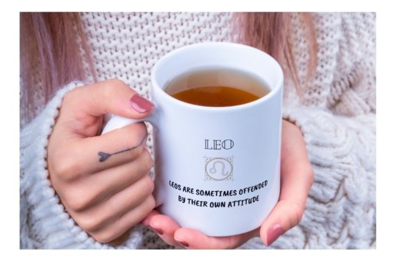 Leo Quote Graphic Design Asset for Print Templates