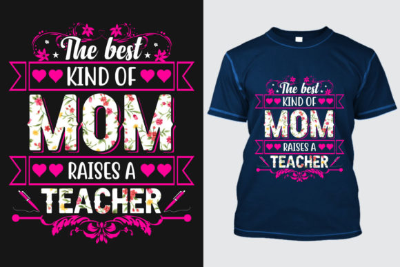 Mothers Day T-Shirt Design 18 – A Versatile Graphic for Content Publishing
