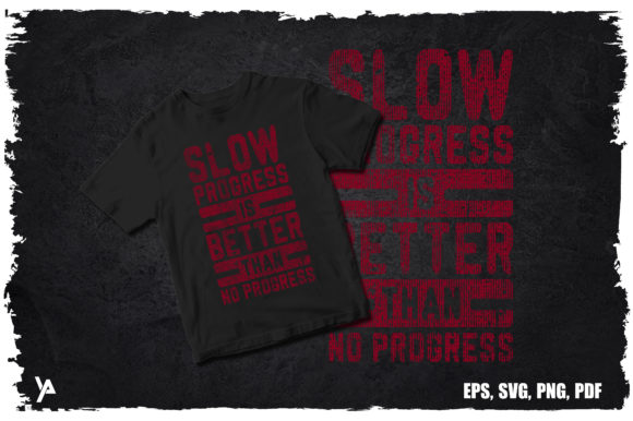 Red Quote Typography T-shirt Design for Print Templates and Graphics