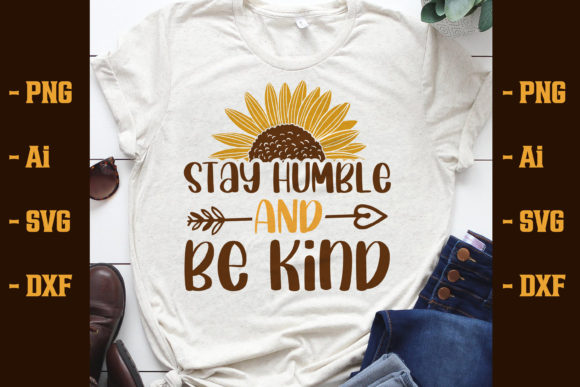 Sunflower Quote T Shirt Design for Print Templates and Graphics