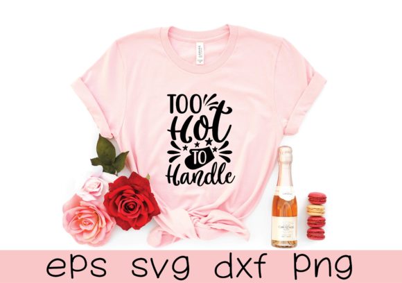 Too Hot to Handle SVG Design for Blog and Website Graphics